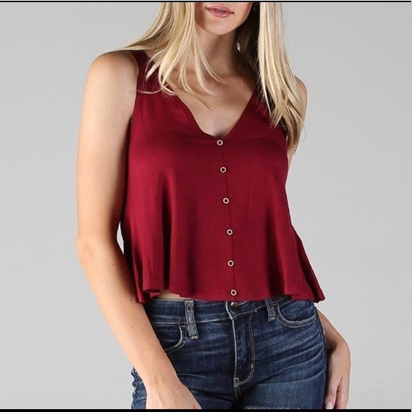 SOFT STRETCH LIGHTWEIGHT RED KNIT  LOW SLUNG BACK - Picture 12 of 13